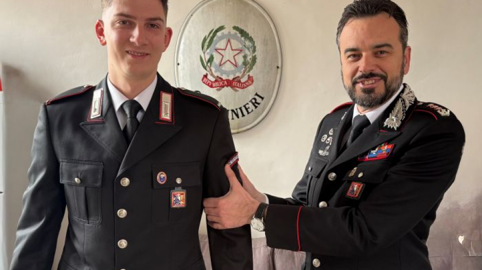 Il maresciallo Lucenti nuovo comandante della stazione di Masserano